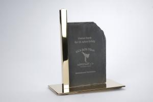 Trophy - engraving on slate